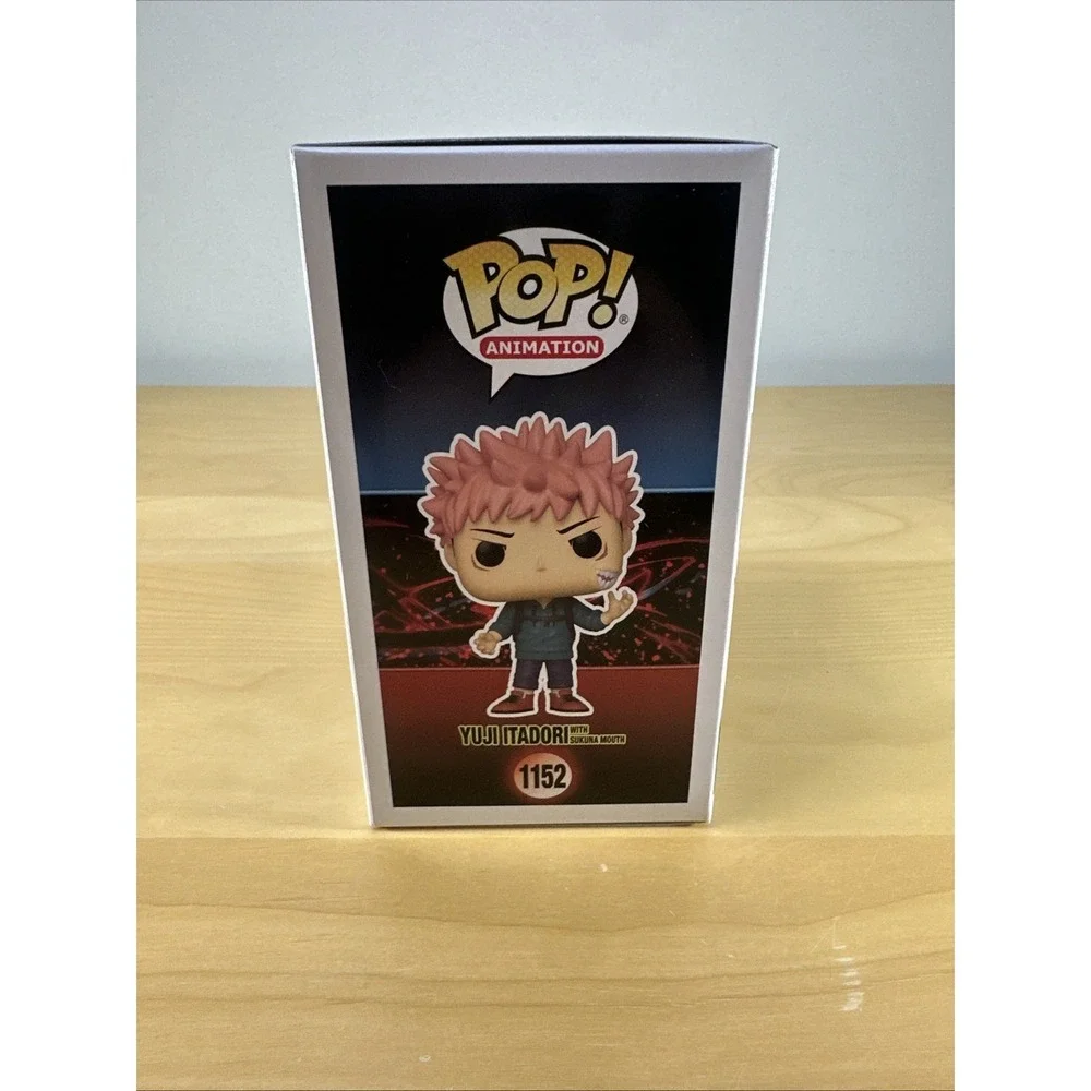 Funko Pop 1152 Yuji Itadori With Sukuna Mouth 2022 Hot Topic Expo JJK Exclusive